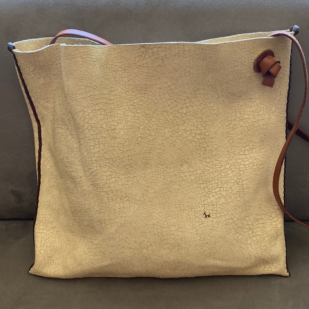 Henry Cuir textured tote